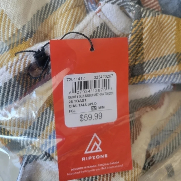 Ripzone Men's Talus Blanket  Shirt - Picture 7 of 7